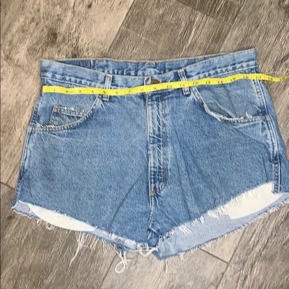 🔥Vintage wrangler cut-offs sz34 B1 - Picture 4 of 6